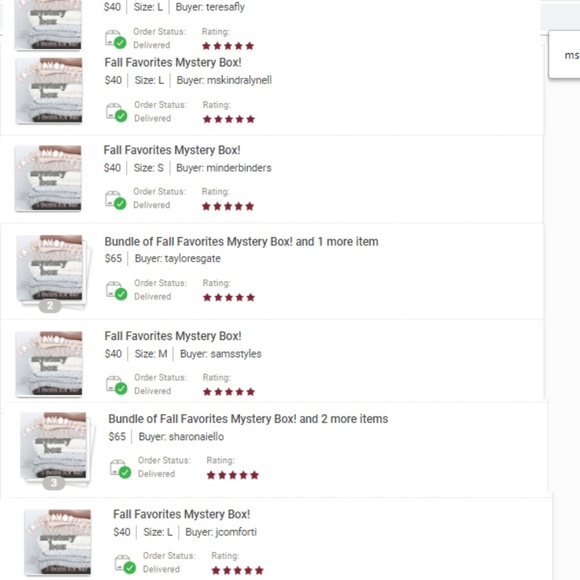 🍂🍁BACK FOR FALL! 250 5-⭐️ reviews!! Your Fall Favorites Mystery Box!🍂 - Picture 5 of 8